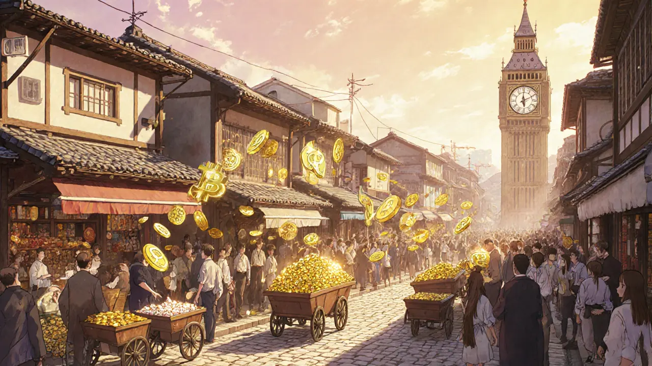 Marketplace showing fee spikes, network congestion, and block time influences on confirmations.