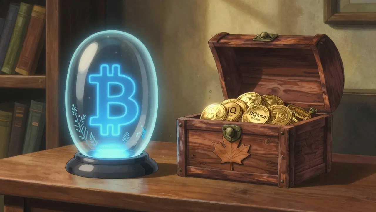 Ghibli style: Comparison of Australian and Canadian Bitcoin ETF artifacts